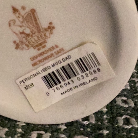 Belleek Ireland mugs for “MUM” and “DAD”. - Picture 7 of 8